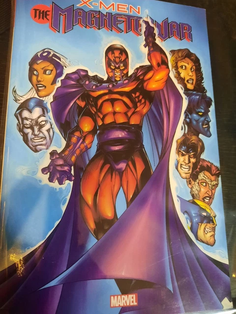 x-men magneto war TPB Rare OOP