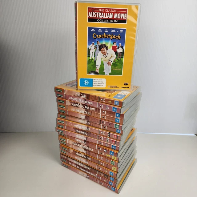 THE CLASSIC AUSTRALIAN Movie Collection DVD x 18 Bundle Various Ttitles