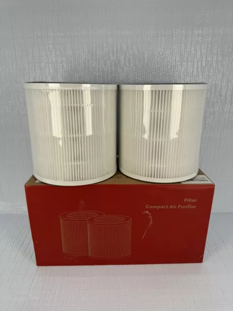 VK-6067B 2PACK True HEPA Carbon Filter Replacement For Vremi Kokeki Air Purifier