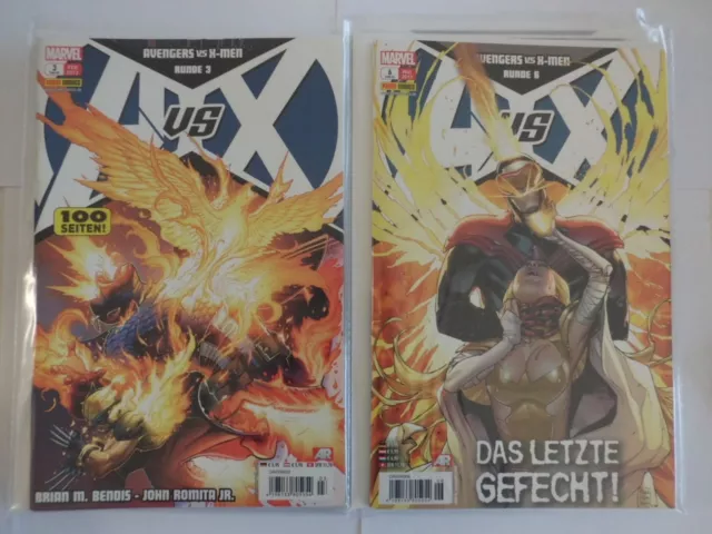 Avengers Vs. X-Men Nr. 1+2+3+4+5+6 (2013) (Marvel Panini Comics) - Zust. 0-1/1