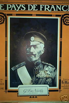 Zeitung-1915-Le Pays de France-15. April -G.Duc Nicolas