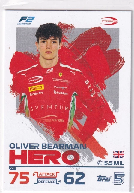 Topps F1 Turbo Attax 2025 - Eco Box 30 Cartes + édition Limitée - Collection Diamond Jubilé 75 Ans F1