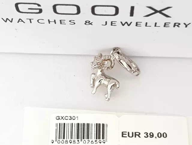 GOOIX CHARM Silber 925 er Charms Anhänger Sternzeichen Widder silber neu 166