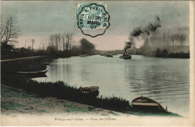 CPA PRECY-sur-OISE Vue de l'Oise (1207196)