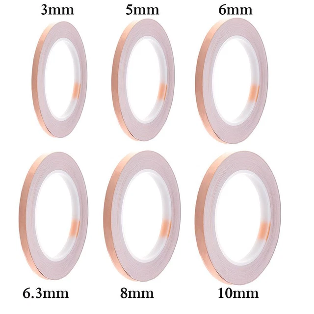 Cinta De Lámina De Cobre De Doble Cara, Mascarilla De Blindaje