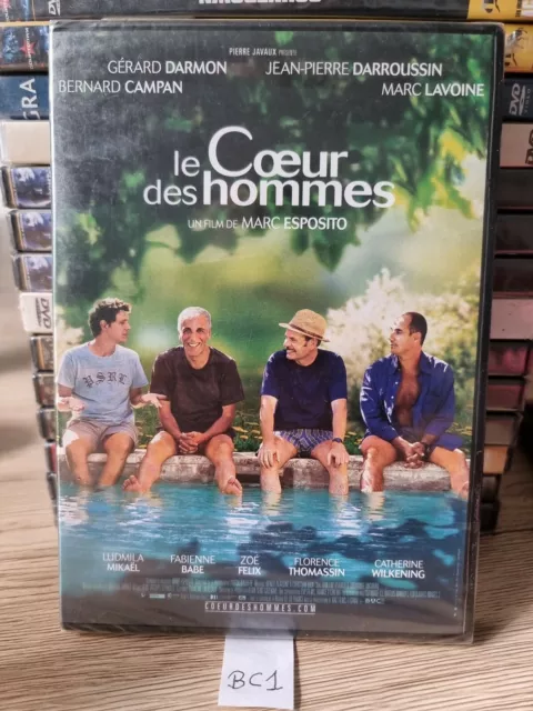 DVD - LE COEUR DES HOMMES- Gérard Darmon/Darroussin - Neuf sous blister