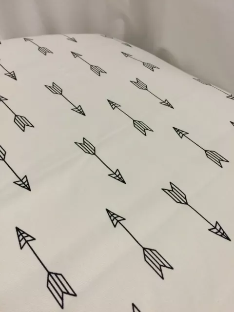 Cot / Crib / Stokke sleepi fitted sheets, gold, grey, feathers, cross, arrows 2