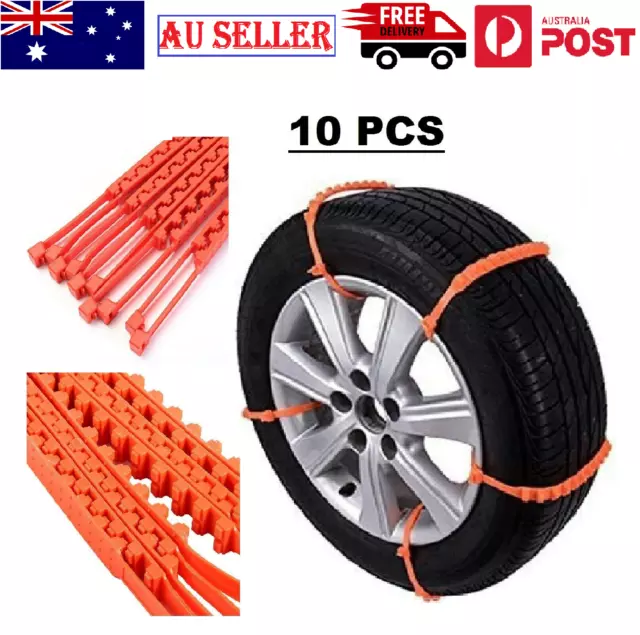 Car Tyre  Anti Skid Chains for Automobiles Snow Mud Wheel Truck Tire Cable Ties