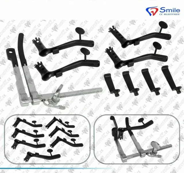 Caspar Micro Lumbar Discectomy Retractor Set of Spinal Surgery Instruments CE