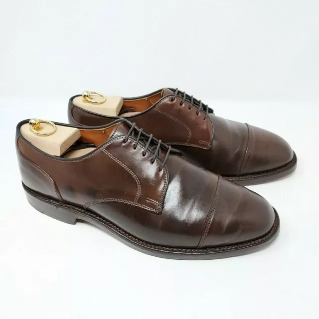 Allen Edmonds 2754 Hancock Cap Toe Derby Brown Cordovan (EU 41,5 UK 7,5 US 8 E)