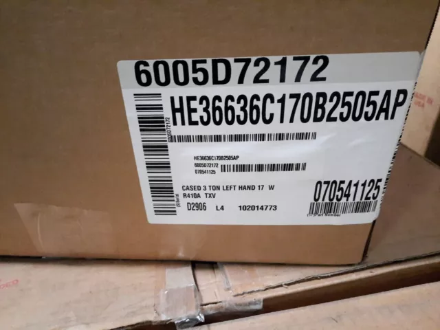 Adp - Cased "A" Coil - He36636C170B2504Ap - 3 Ton - R410A Txv - Upflow   Br2