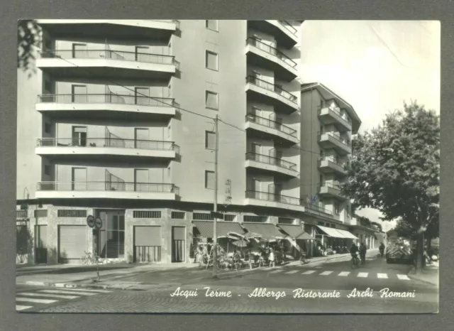 ACQUI TERME (Alessandria) - ALBERGO RISTORANTE ARCHI ROMANI - VG. 1964