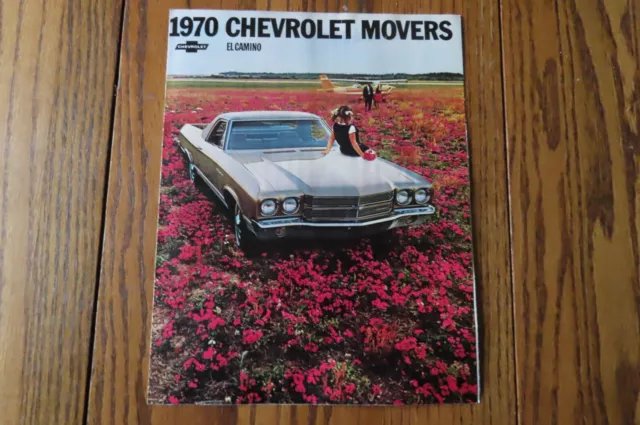 1970 Chevrolet El Camino Dealer Brochure ( With Options & Features )