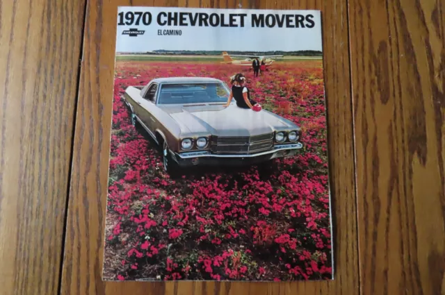 1970 Chevrolet El Camino Dealer Brochure ( With Options & Features ) 1970 Chevrolet El Camino Dealer Brochure ( With Options & Features )