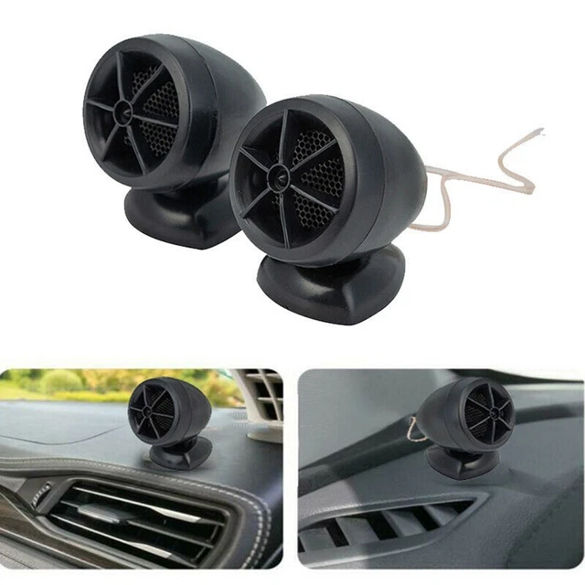 Grilles Haut-parleur MACHSWON – Lot De 2 Grilles Noires Pour Enceintes 21 Cm – Installation Facile, Métal Et ABS