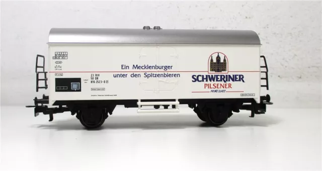Märklin H0 4418 Bierwagen Schweriner Pilsener 816 2523-0 DB OVP (1089H)