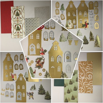 Beautycounter Christmas Sets 2022 ANNA GRIFFIN CHRISTMAS 2022 Slimline Cardmaking Set over 150 items £