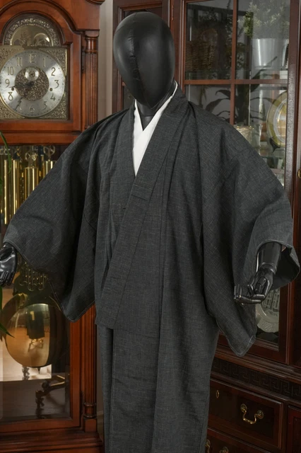 Dear Vanilla Japanese Kimono Men's Robe Gown Authentic Japan Vintage 2