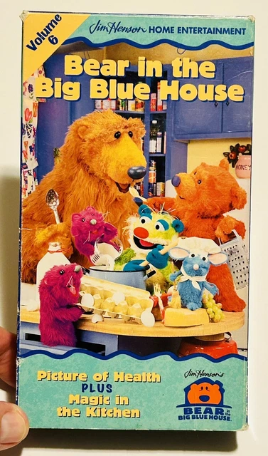 BEAR IN THE Big Blue House - Vol. 6 (VHS, 1999) Picture Of Health Magic