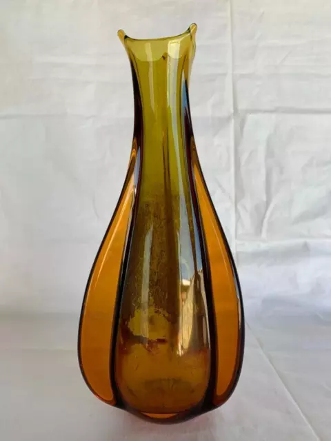 Vintage Venetian Italian Murano Art Glass Vase Collectable Display