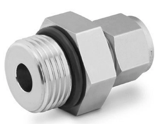 Swagelok S-810-1-8ST SS Fitting, Male Connector, 1/2 OD x 3/4-16 M, Box of 21 Swagelok S-810-1-8ST SS Fitting, Male Connector, 1/2 OD x 3/4-16 M, Box of 21