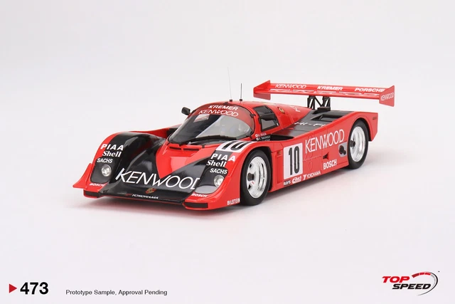 Spark S2081, Porsche 962 CK6, No.10 Le Mans 1993