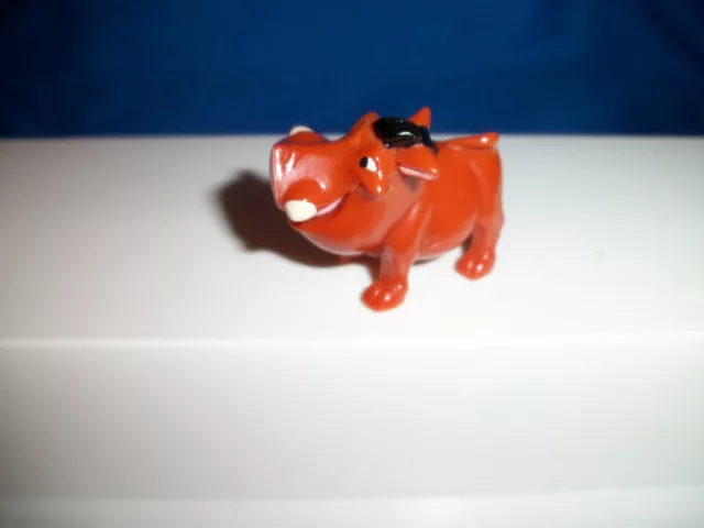 PUMBAA LION KING Disney US NESTLE MAGIC Figure w/ Paper BPZ Single Figurine 1997