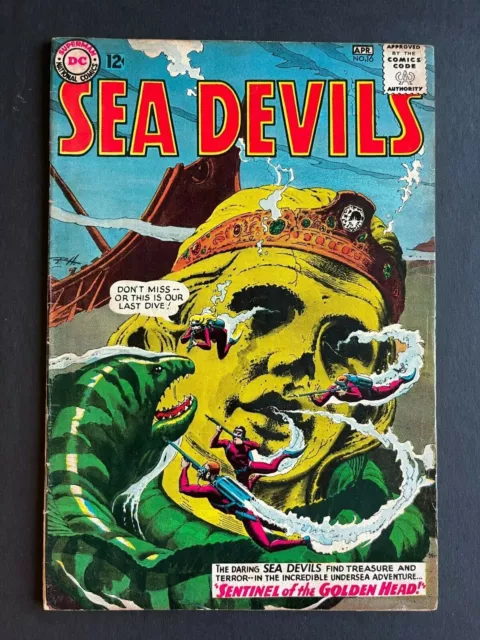 Sea Devils #16 - The Strange Reign of Queen Judy (DC, 1961) VG+