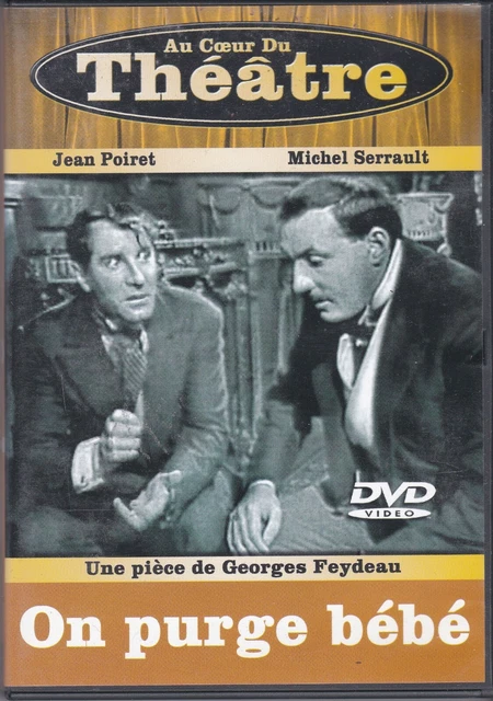 Dvd Au Coeur Du Theatre On Purge Bebe Michel Serrault Jean Poiret Jacqueline Mai