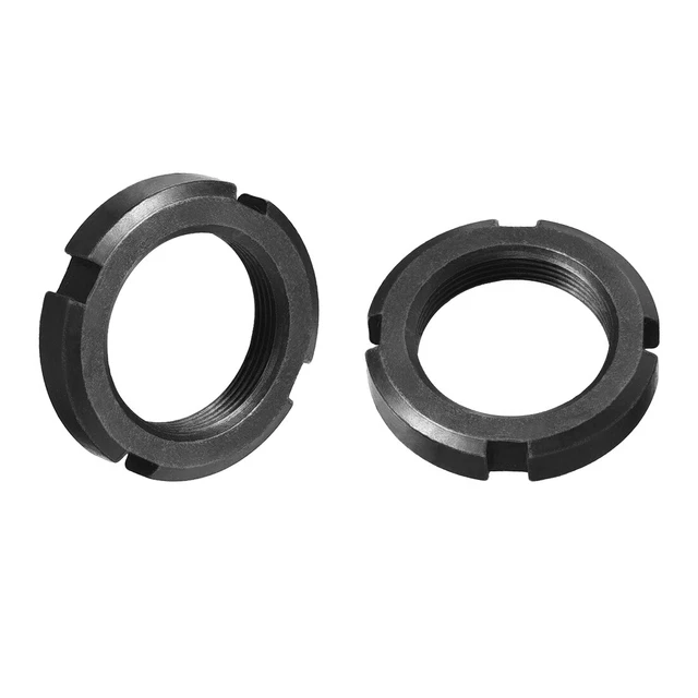 M33x1.5 mm Tuercas Ranuradas Redondas de Retención de Cuatro Ranuras 2 uds