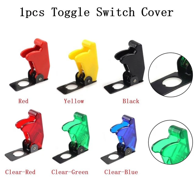 Toggle Switch Cover Protective Spare Parts With Missile Flick 12V 12mm