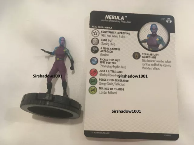 Heroclix Nebula 010 Marvel Avengers War of the Realms