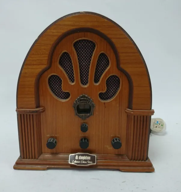 Vintage Retro Wooden Steepletone Model NR300 2B Collectors Edition Radio #127