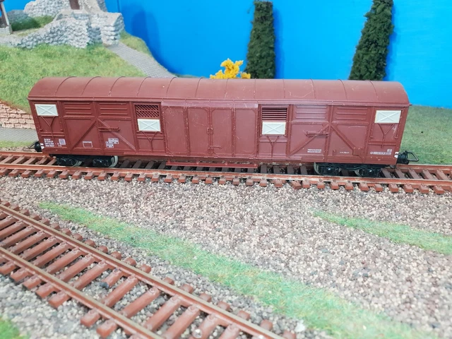 Jouef HJ6272 Wagon Couvert à Parois Coulissantes à Bogies Type Habb F Ersa Ermewa