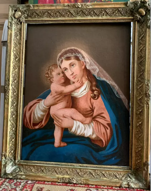 Madonna mit Kind ca.XVIII/ XIX Jh. Eleusa