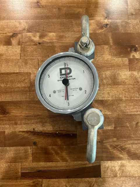 Dillon Dynamometer 6000 Lb Capacity 1998 Made In USA