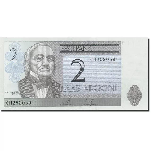 [#267282] Geldschein, Estonia, 2 Krooni, 2006, 2006, KM:85a, UNZ