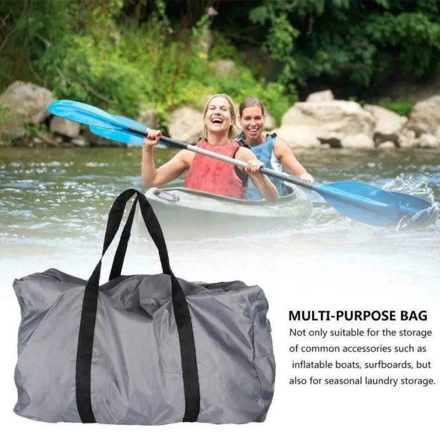 1x Portable Kayak Boat Bag Inflatable Boat Accessories Large Storage Travel Bag
