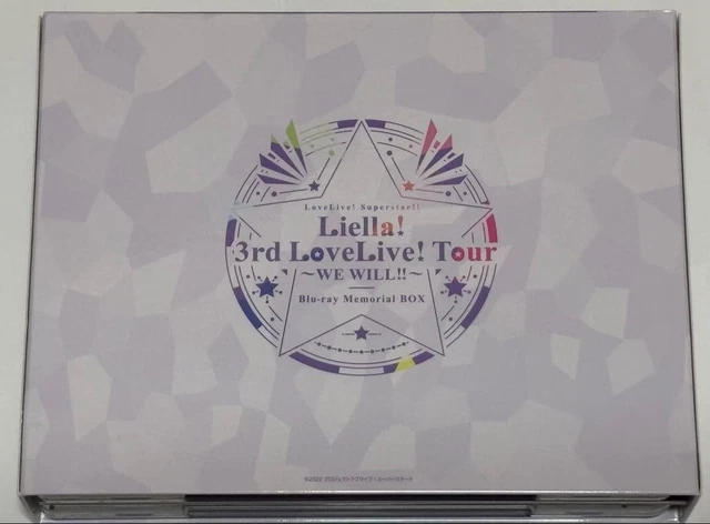 LOVE LIVE! SUPERSTAR Liella! 3rd Tour WE WILL Blu-ray Memorial BOX