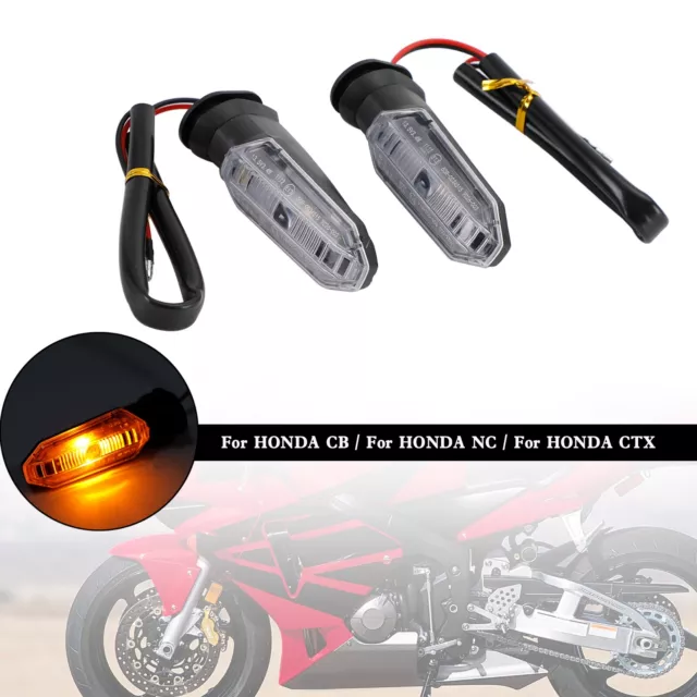 LED-Blinker-Anzeigelampen für HONDA CRF250 CB500 CB650F CTX700 Clear F3