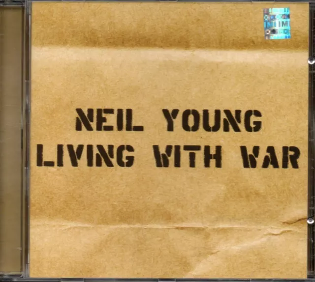 NEIL YOUNG - Living With War - CD Album