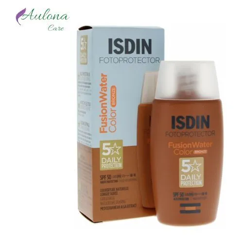 Fotoprotector Isdin Fusion Acuarela FPS50 50 ml - Color: Bronce