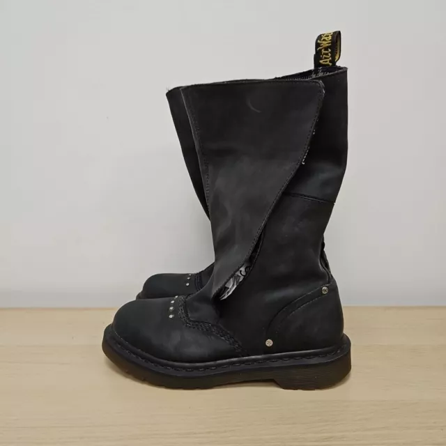 Dr martens charla calf zip boots sale