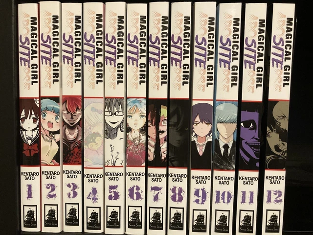 Magic Girl Site English Manga Lot | Volumes 1-12
