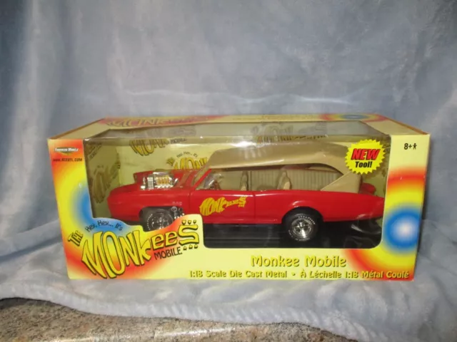 1/18 American Muscle ~ Ertl ~ Monkee Mobile The Monkees #1
