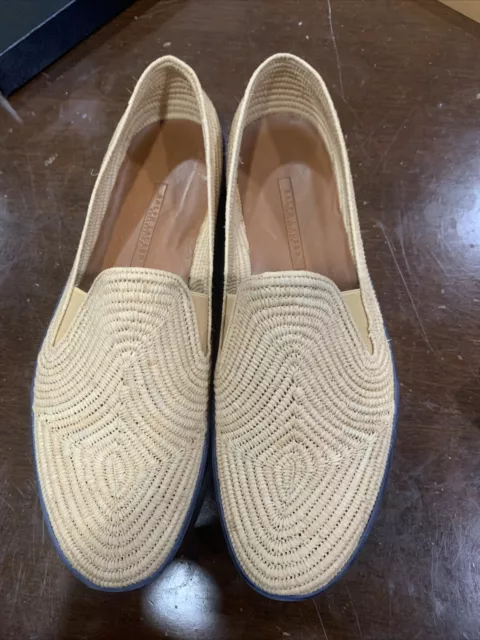 NIB ralph lauren collection mens Handwoven Slip-on Sneaker made in spain 10.5