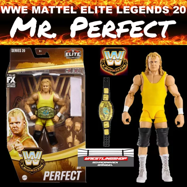 Wwe Mattel Elite Legends Serie 20 Mr. Perfect Wrestling Figur Basic Wwf Wcw Neu