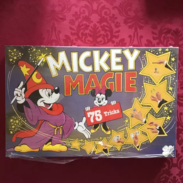 Mickey Magie Klee Spiel - 75 Tricks mit Micky Maus - SELTEN! NEU! OVP!