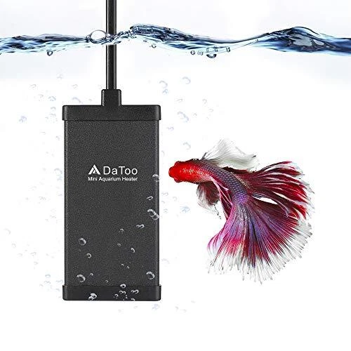 Small Aquarium Heater Mini Betta Flat Fish Tank Heater For 1 Gallon 10 Watt