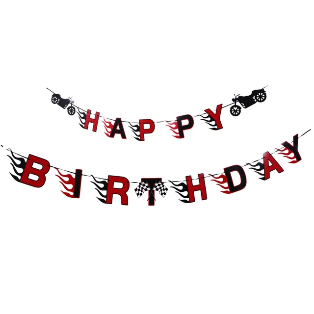 amscan International - Striscione per Anniversario con Scritta Happy Anniversary, Lettere Grandi, Colore: Oro